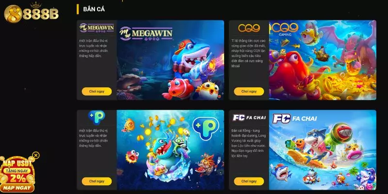 Sảnh bắn cá 888B