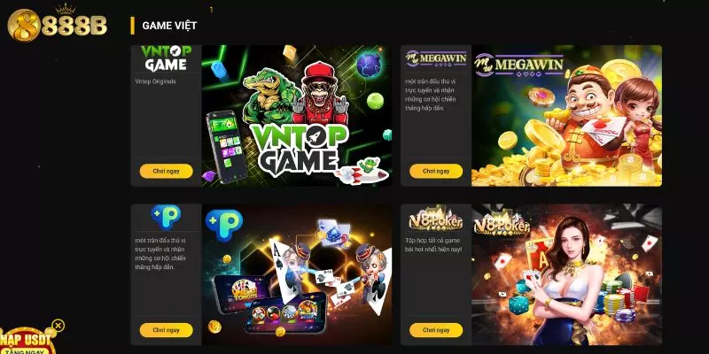 Sảnh game Việt 888B