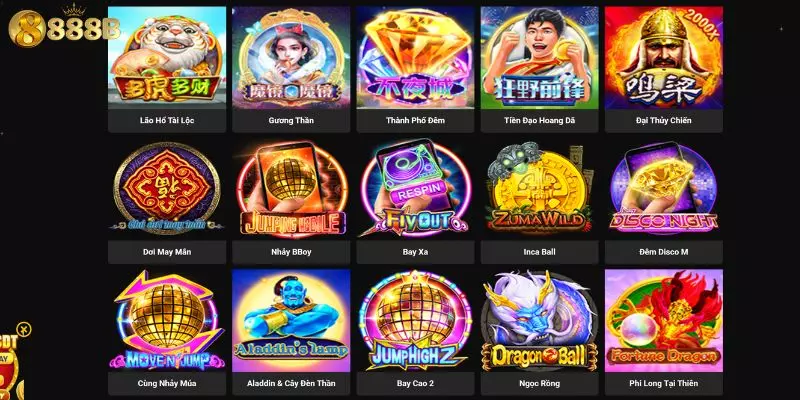 Các game hấp dẫn tại CQ9 SLOT