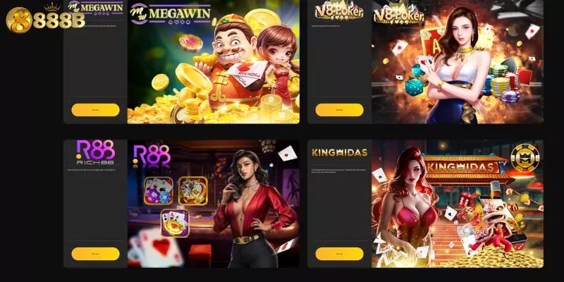 Các nhà cung cấp hàng đầu tại game bài 888B
