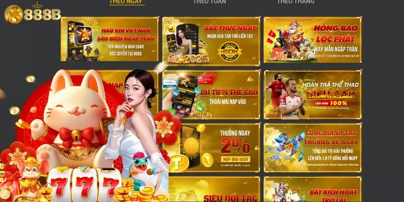 Ưu đãi cho người mới tại 888B